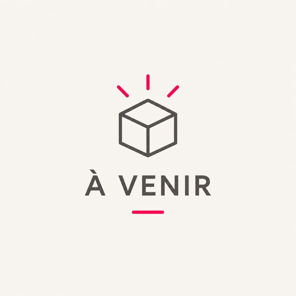 Illustration minimaliste « À venir »