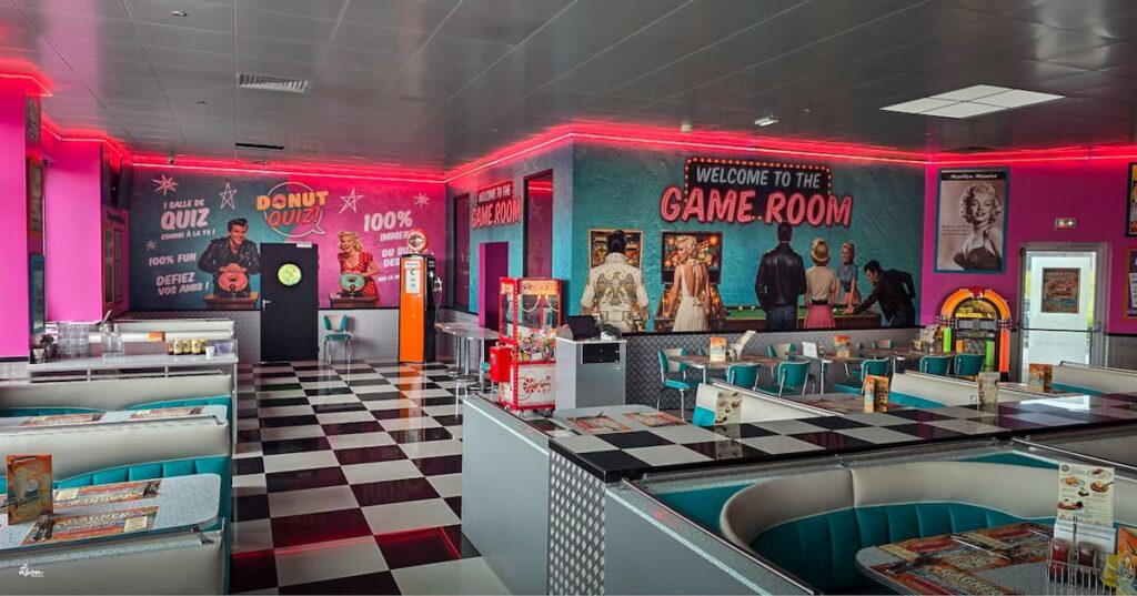 Nouvelle impression numérique murale pour ce restaurant !