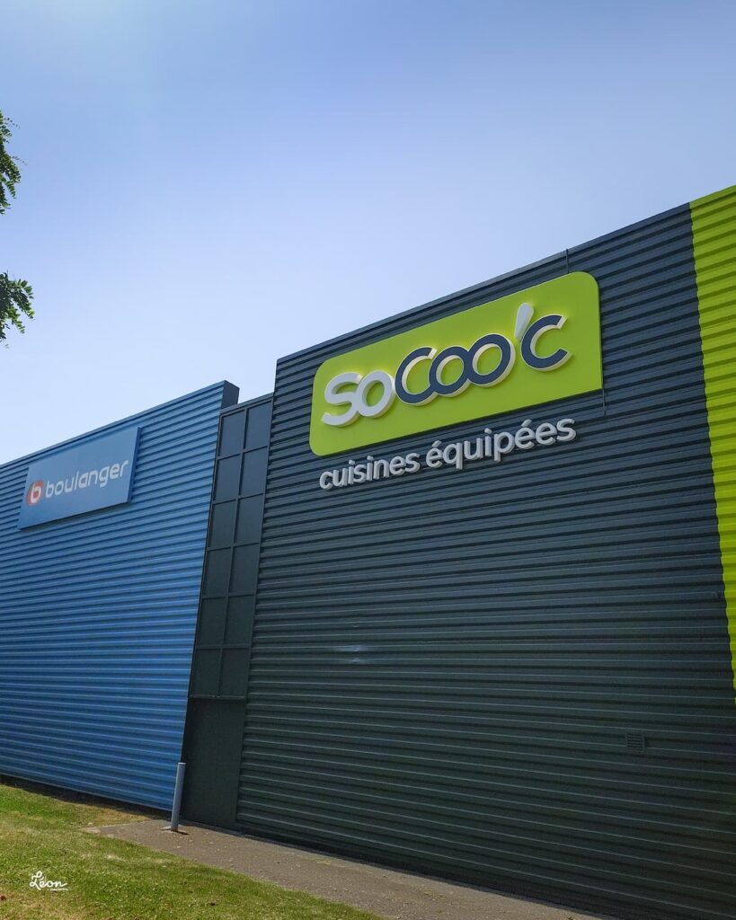 soccoc - Tôle tablette et lettres boitiers